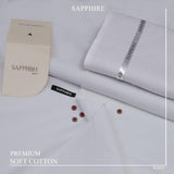 Sapphire Ghiza Soft COTTON Pure White