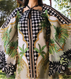 MARIA B. EMBROIDED 3PC LAWN- #PD1876 SUMMER