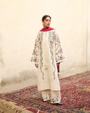 Hussain Rehar Summer Designer Lawn 3pc Embroided #D111
