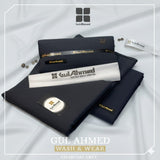 GULAHMED- Premium Shalwar Kameez For Mens (Charcoal)