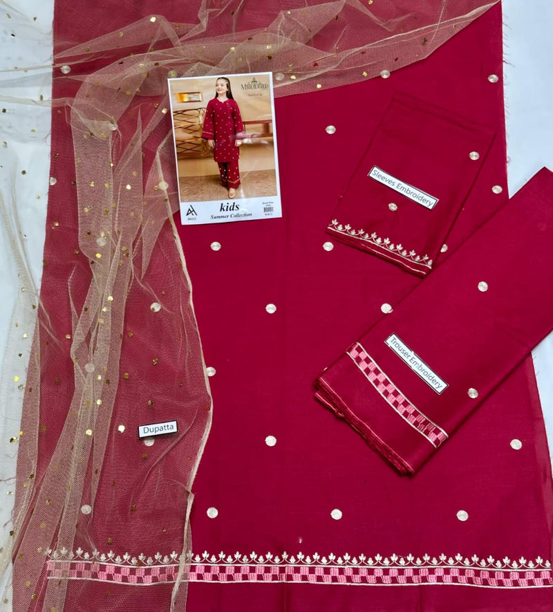 Kids 3pc Lawn Eid Collection