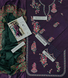 Hussain Rehar Designer Embroided 3pc Lawn #D1109