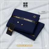 GULAHMED- Premium Shalwar Kameez For Mens (Navy Blue)