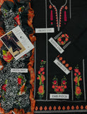Charizma Designer Embroided 3pc Lawn #D112