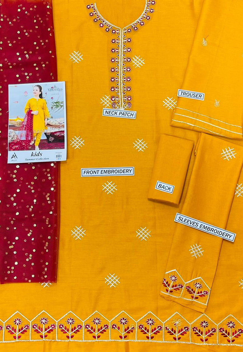 Kids 3pc Lawn Eid Collection