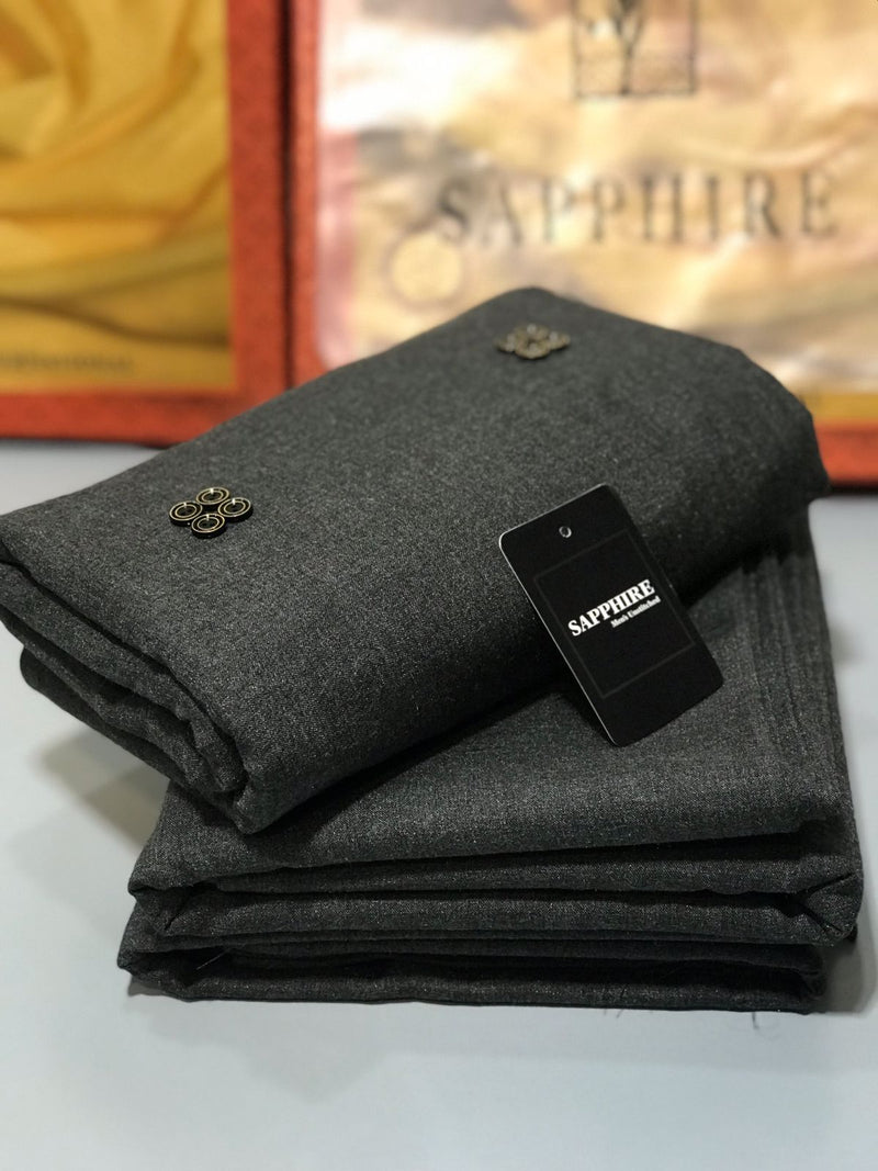 GRACE Wool By Sapphire PREMIUM MENS - Ash Black (Clearance sale)