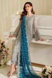 IMROZIA Designer Chiffon 3piece- #MI4987