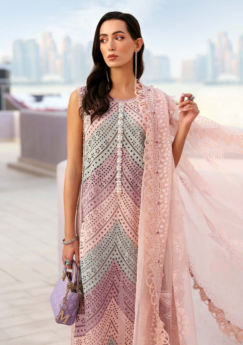Maria B. Swiss Lawn Embroided 3piece Artical #MA17843