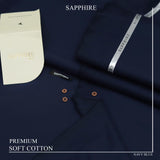 Sapphire Ghiza Soft COTTON Navy Blue