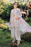 Maria B Designer Lawn & Chiffon 3piece- #MPT2901