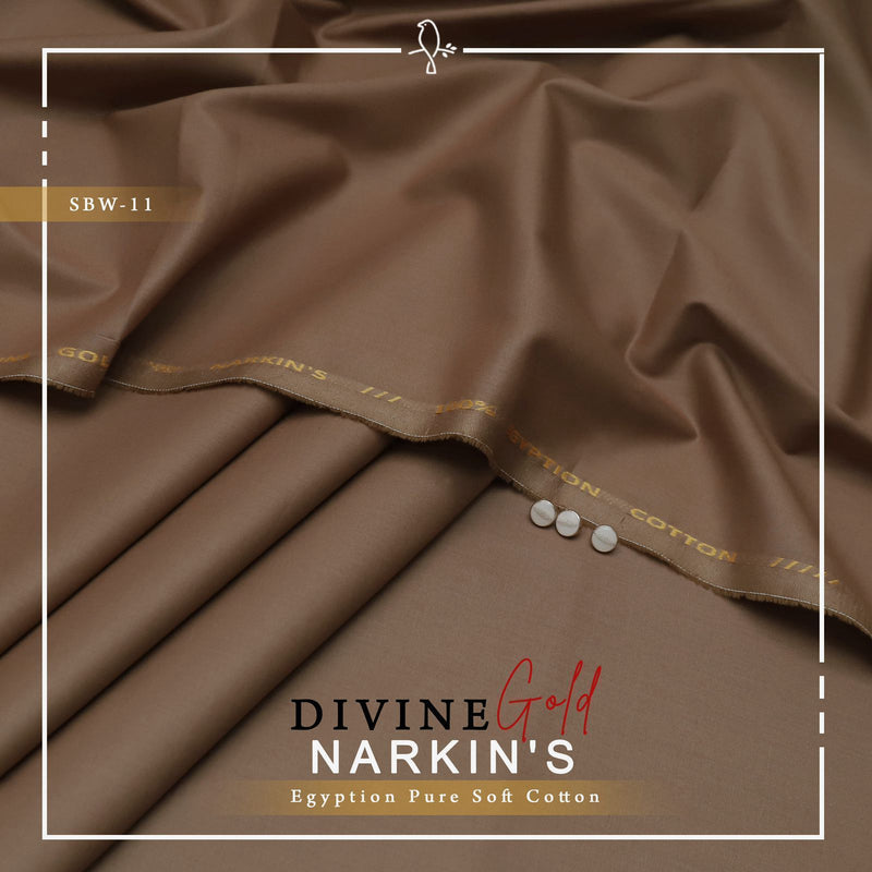 Narkins Luxury soft cotton-Leather brown