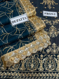 PREMIUM DESIGNER 3PC Embroided Lawn - Mi332