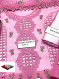 PREMIUM DESIGNER 3PC organza embroided chicken - mi2804