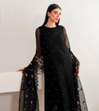 PREMIUM DESIGNER 3PC EMBROIDED CHIFFON- MSJ216