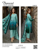 (10 Designs) BAREEZE EMBROIDED PREMIUM LAWN 3PC #DZ98007