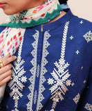 SAPPHIRE EMBROIDED DHANNAK-3PC Winter