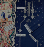 SAPPHIRE EMBROIDED DHANNAK-3PC Winter