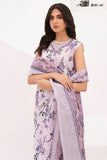 DESIGNER Print LAWN With EMBROIDED PATCHES and Organza Duppata
