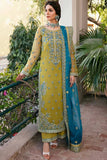 PREMIUM DESIGNER 3PC EMBROIDED Lawn-  MSJ219