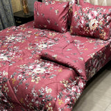 6Pcs – King Size Vicky Razai Set (Filled)