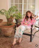 FLORAL HIT PINKY PRINT 2PIECE (Most Demanding)