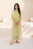 IZNIK EMBROIDED 3PC LAWN- #PD1876 SUMMER